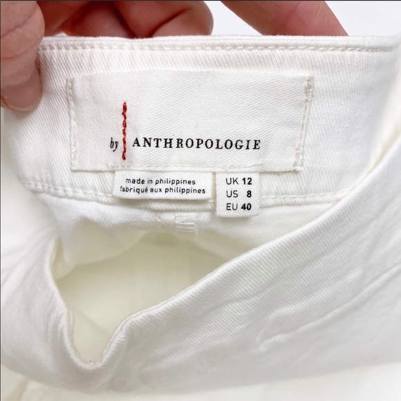 NWT Anthropologie Corfu Wide Leg Pant- White - Picture 8 of 9
